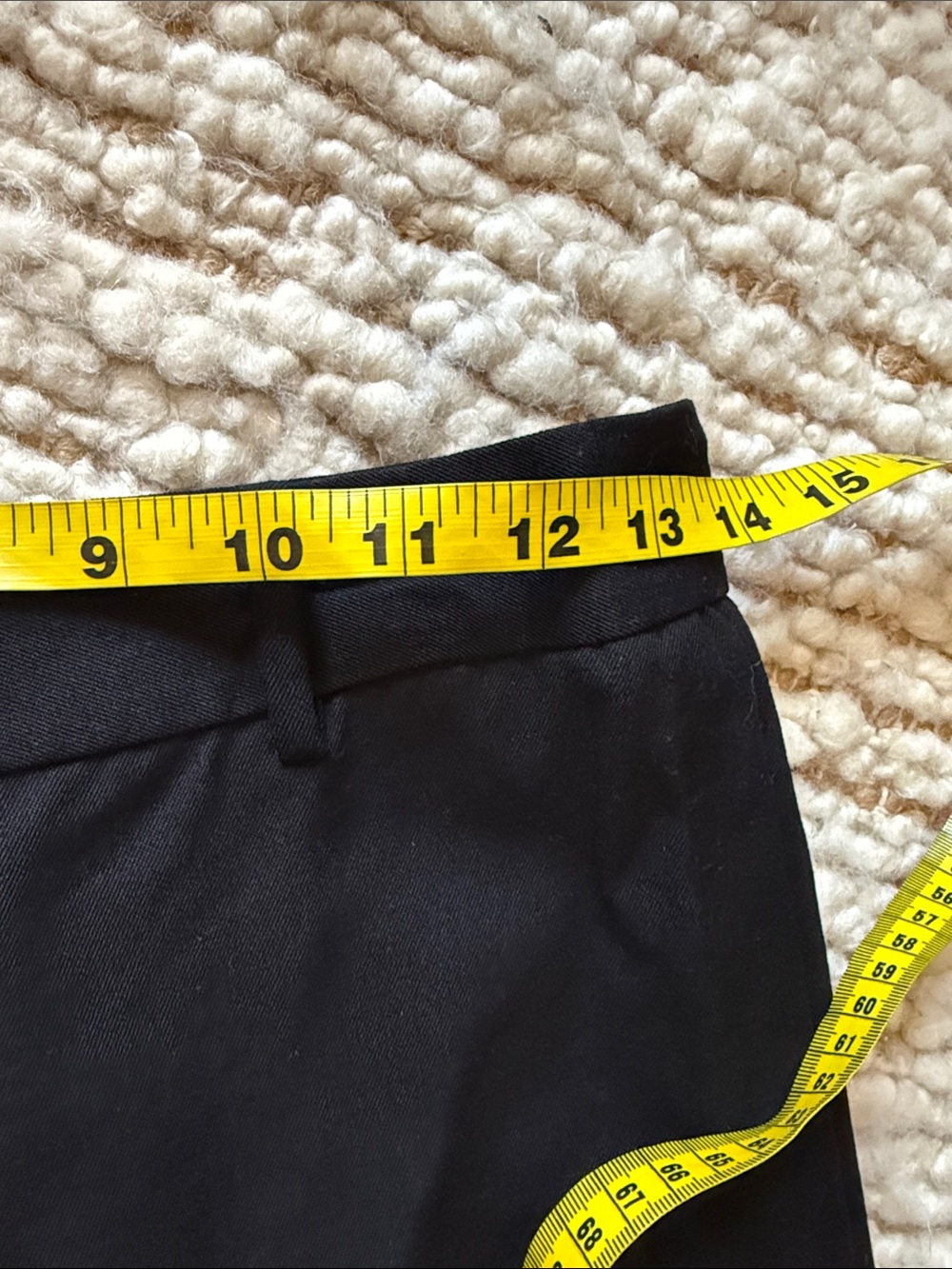 ✨ NILI LOTAN Black Wide Leg Wool Pants 🖤 Luxury Designer Size 4 NWOT - Picture 5 of 6